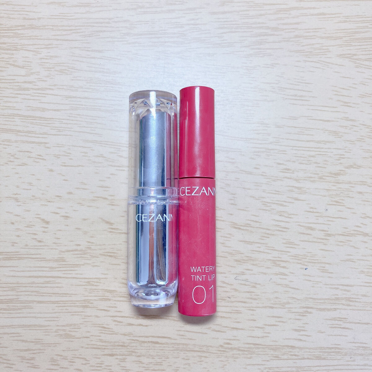 ウォータリーティントリップ/CEZANNE/リップティントを使ったクチコミ（1枚目）