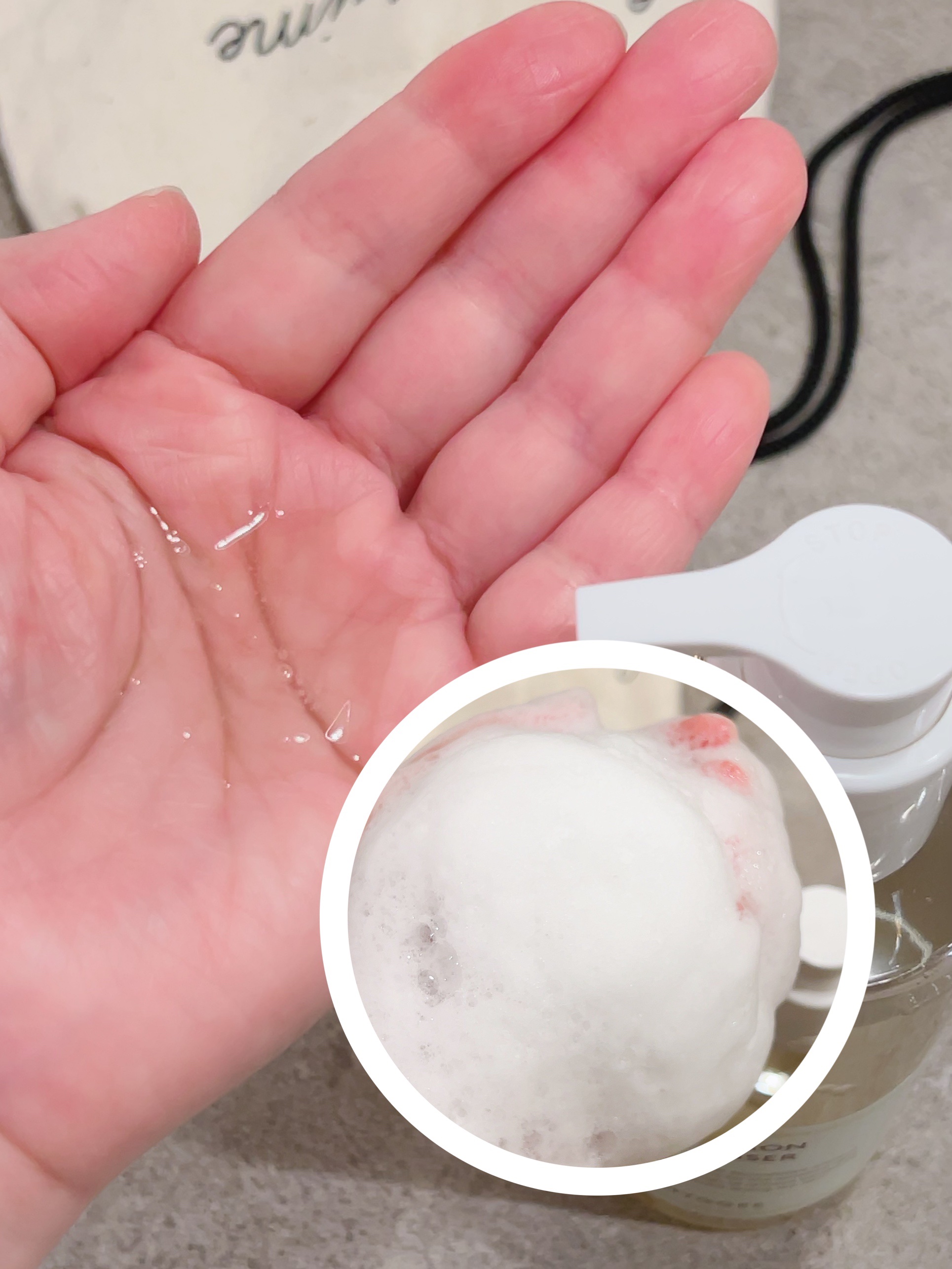 弱酸性ヒアルロンジェルクレンザー/HYGGEE/クレンジングジェルを使ったクチコミ（3枚目）