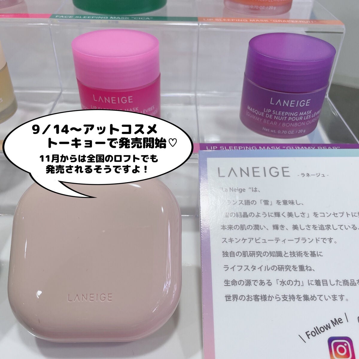 リップスリーピングマスク/LANEIGE/リップバームを使ったクチコミ(3枚目)