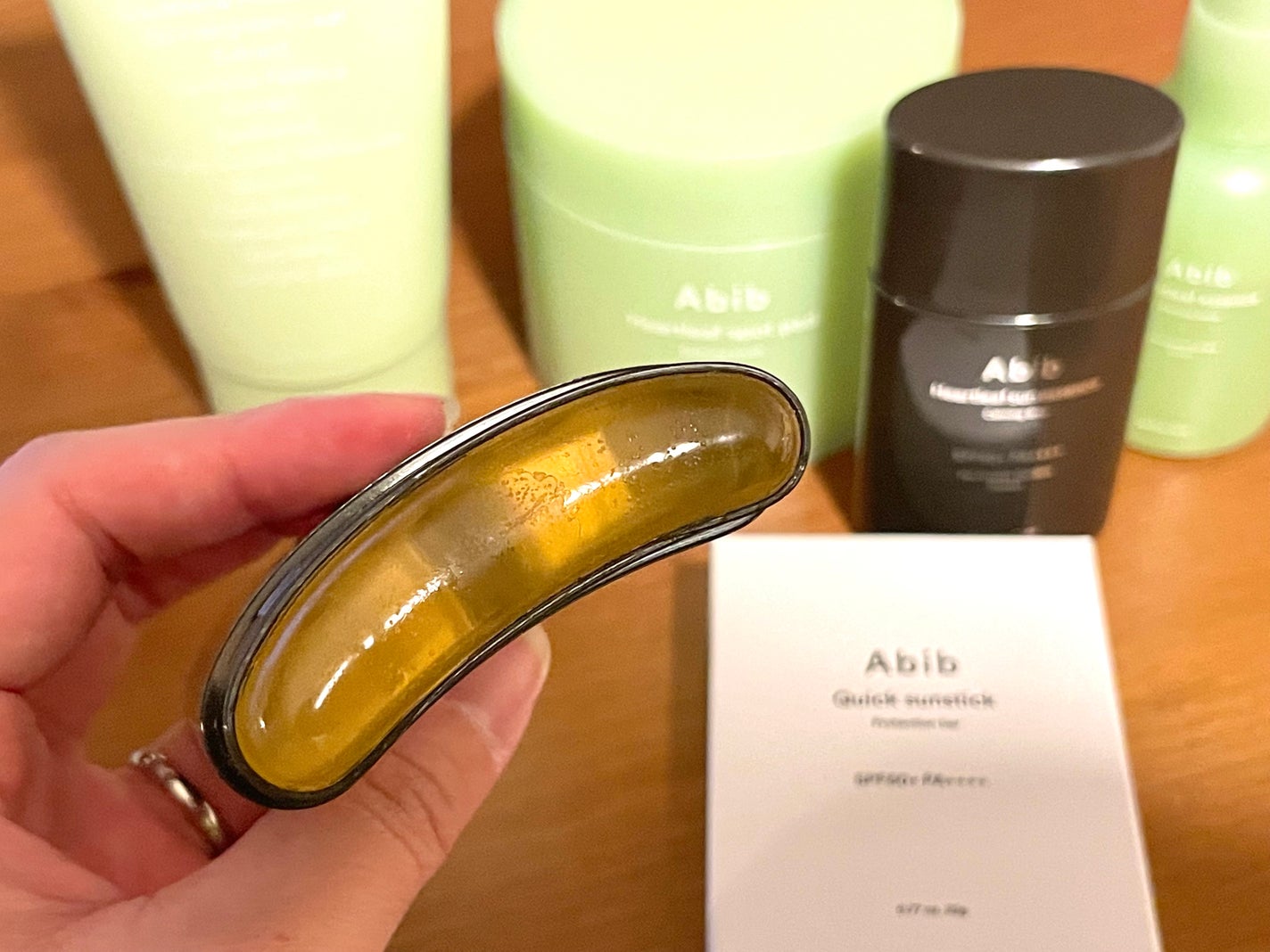 クイック サンスティック プロテクションバー/Abib /日焼け止めスティックを使ったクチコミ(7枚目)