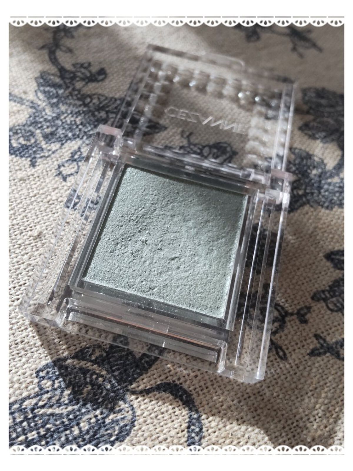 シングルカラーアイシャドウ 07 アイスブルー/CEZANNE/単色アイシャドウを使ったクチコミ（3枚目）