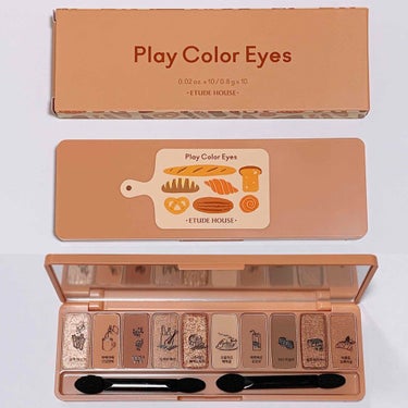 【韓国コスメ】
ETUDE HOUSE : Play Color Eyes - Bake House (0.8gx 10)

エチュードハウスのアイシャドウパレット。
日本の店舗で購入。
価格：2,50