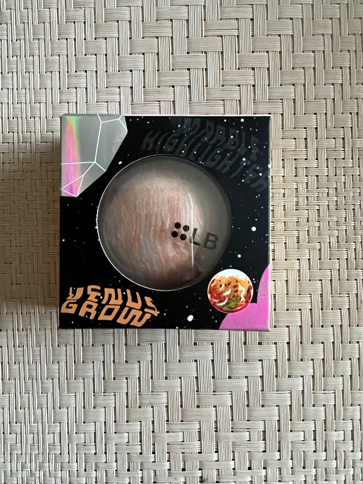 マーブルハイライター/LB/パウダーチークを使ったクチコミ(2枚目)