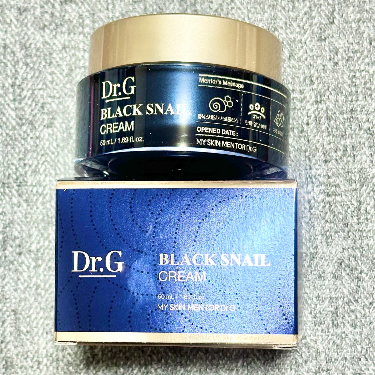 ブラックスネイル クリーム/Dr.G/フェイスクリームを使ったクチコミ(2枚目)