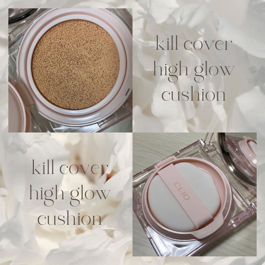 キル カバー ハイ グロウ クッション/CLIO/クッションファンデーションを使ったクチコミ（2枚目）