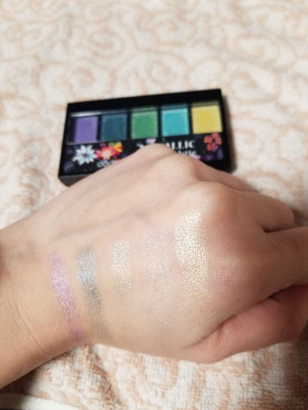 メタリックパレット/ドド/アイシャドウパレットを使ったクチコミ（3枚目）