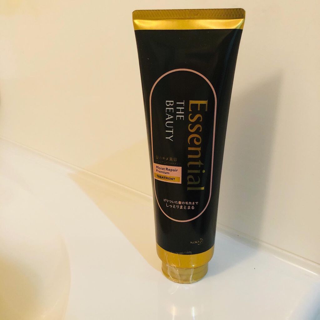 THE BEAUTY 髪のキメ美容プレミアムトリートメント<モイストリペアプレミアム>/エッセンシャル/洗い流すヘアトリートメントを使ったクチコミ(1枚目)
