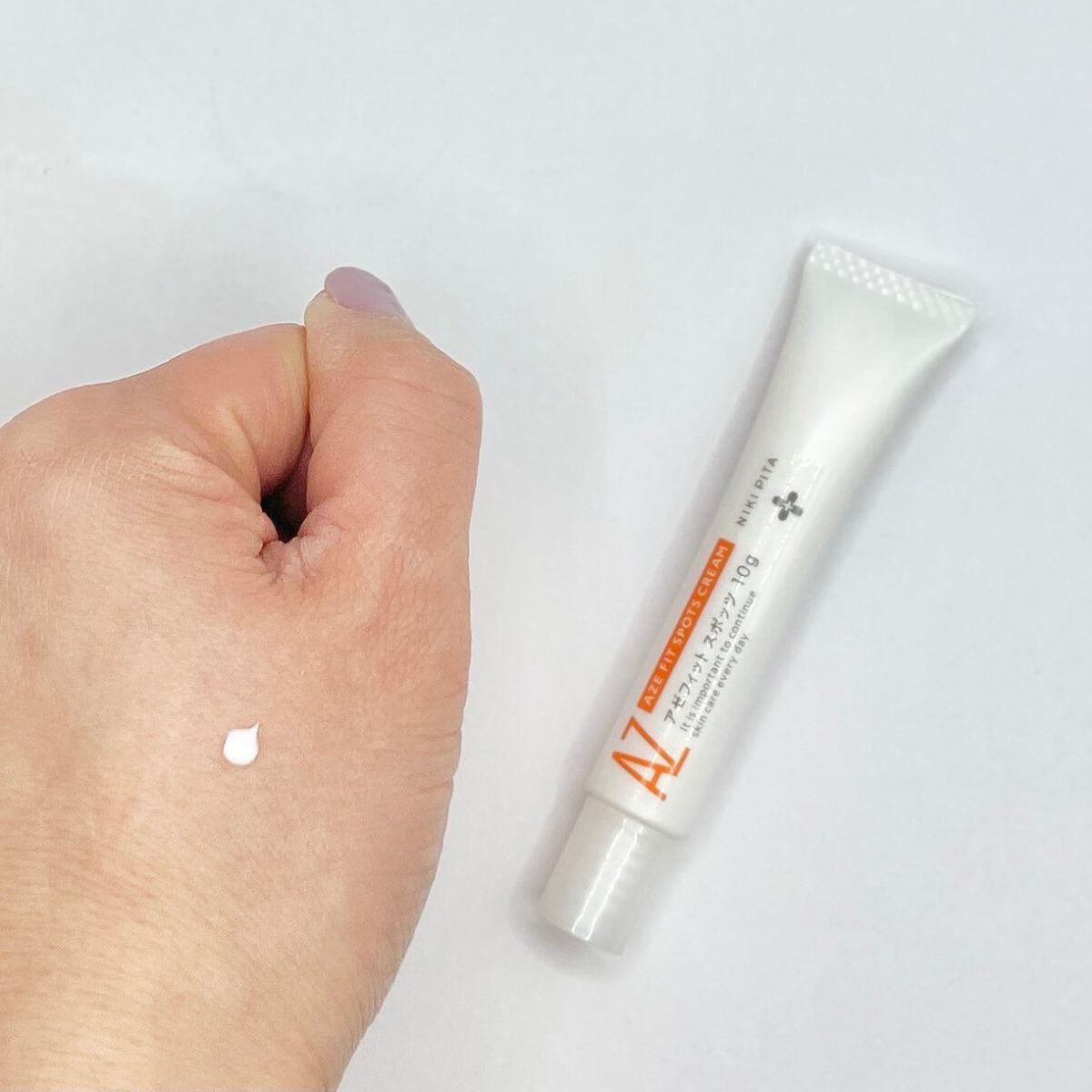 AZ アゼフィットスポッツ/NIKI PITA/フェイスクリームを使ったクチコミ（3枚目）