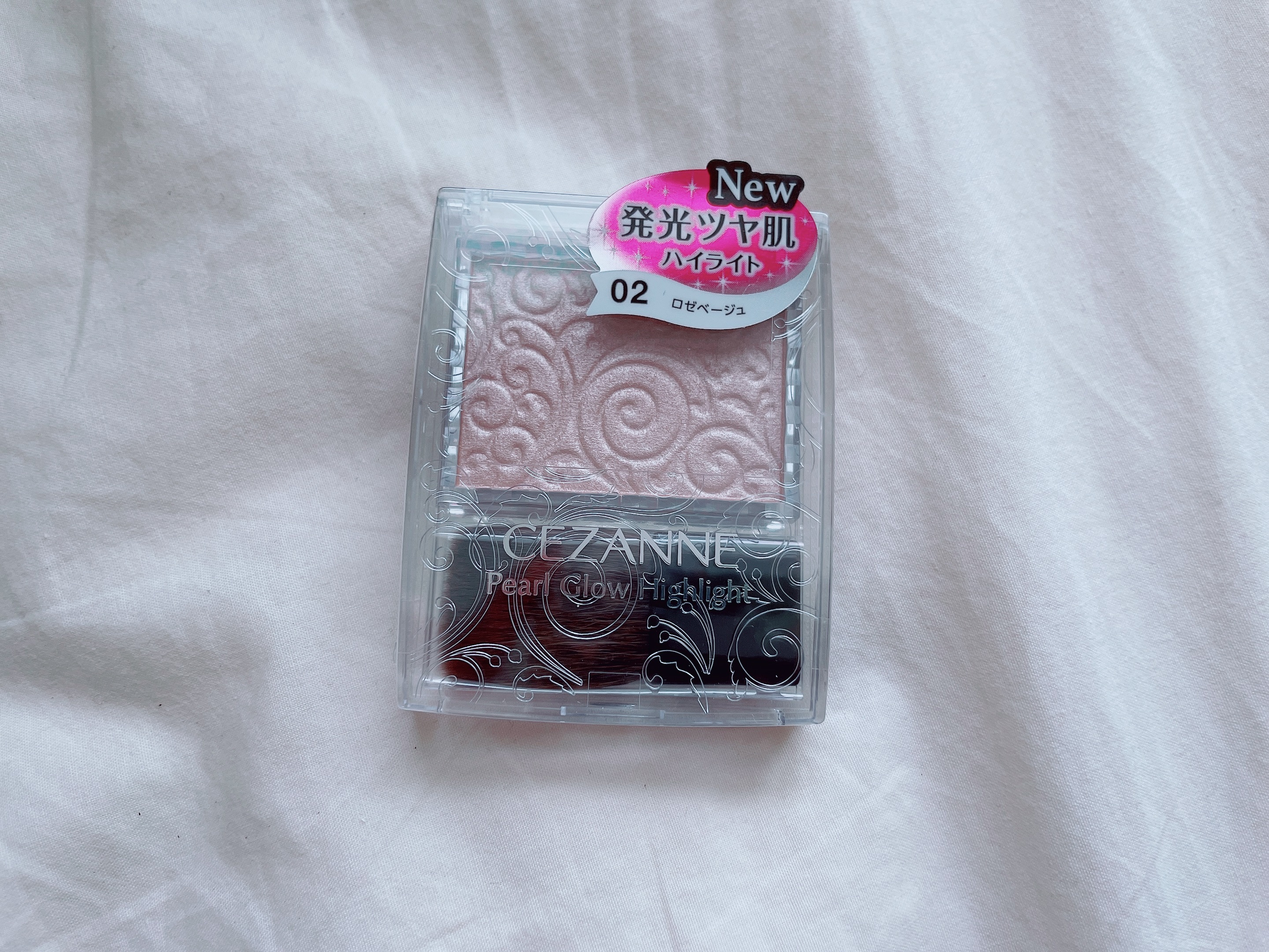 パールグロウハイライト/CEZANNE/パウダーハイライトを使ったクチコミ（1枚目）
