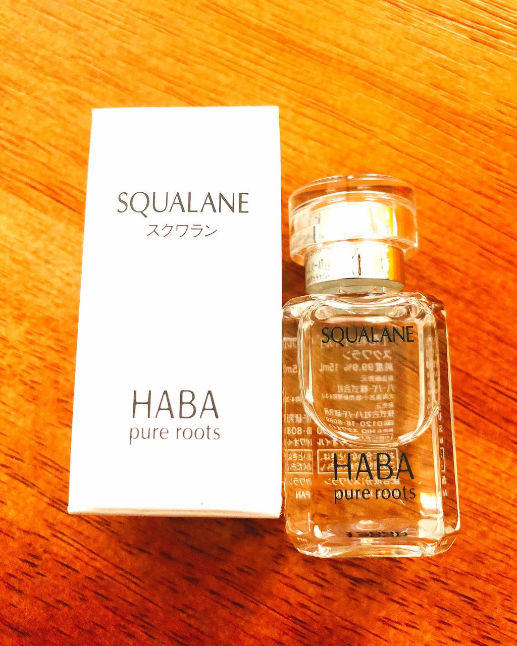 高品位「スクワラン」/HABA/フェイスオイルを使ったクチコミ（1枚目）
