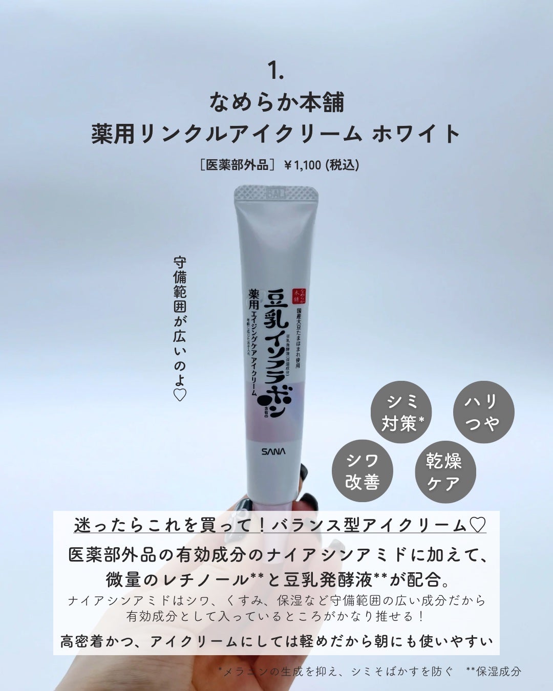 プラセホワイター 薬用美白アイクリーム/明色/アイケア・アイクリームを使ったクチコミ(2枚目)