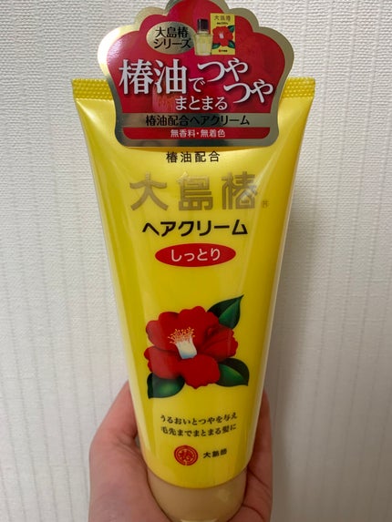 ヘアクリーム しっとり/大島椿/ヘアワックス・クリームを使ったクチコミ(1枚目)