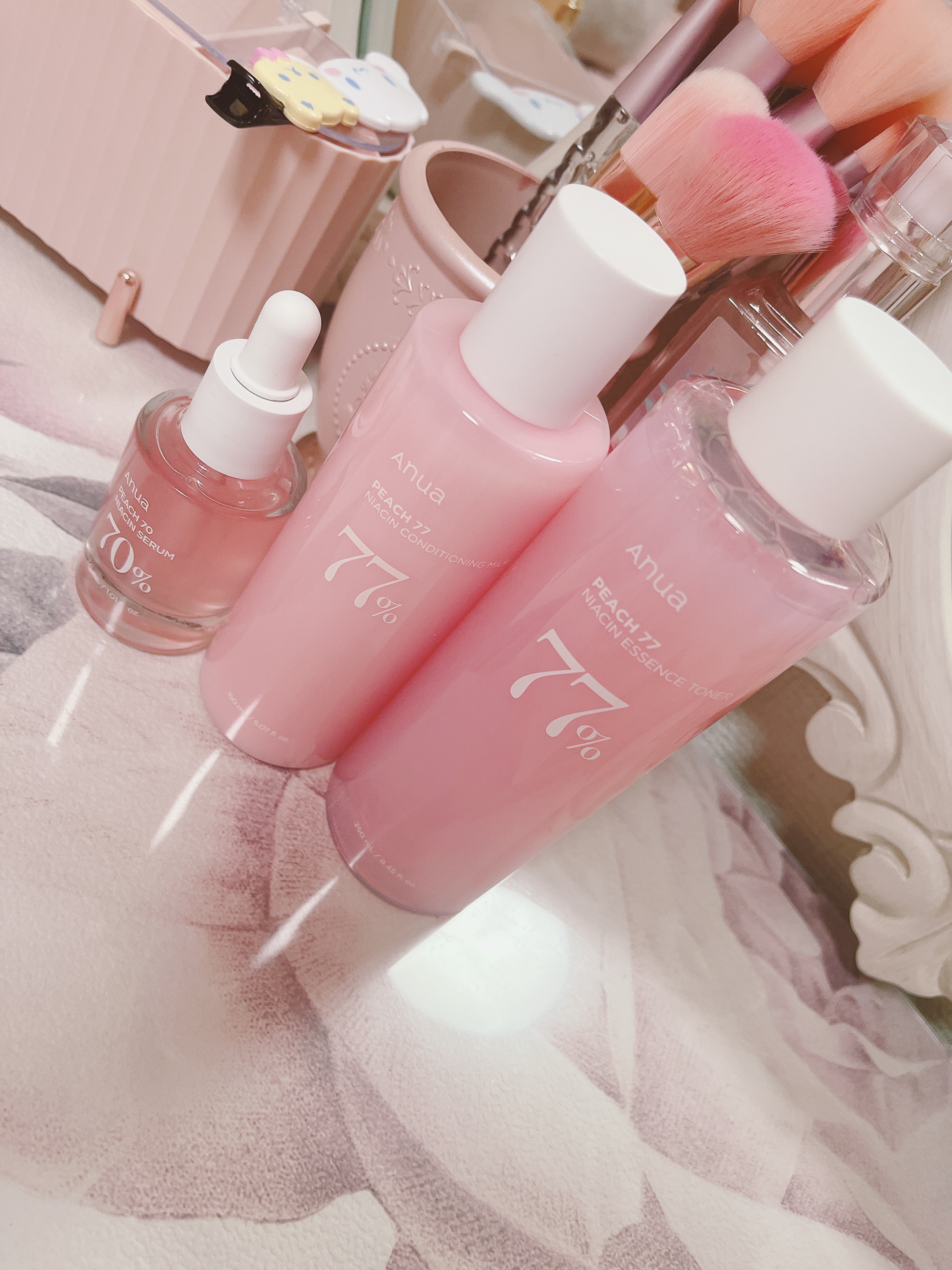 桃77％ナイアシンエッセンストナー 250ml/Anua/化粧水を使ったクチコミ（1枚目）