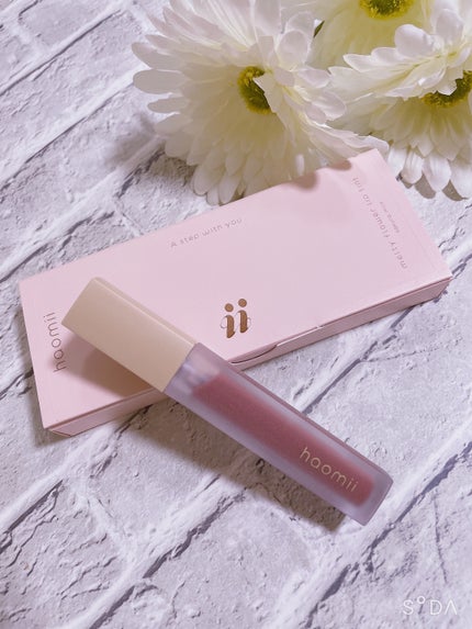Melty flower lip tint/haomii/口紅を使ったクチコミ(1枚目)