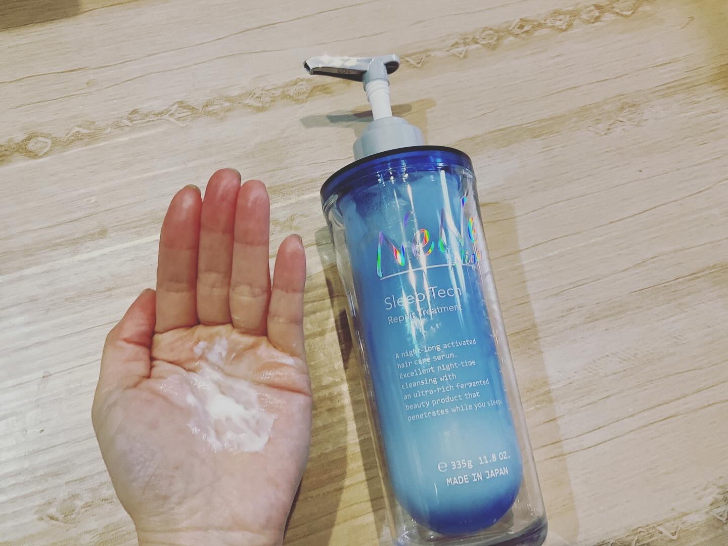 スリープテック リペア シャンプー／ヘアトリートメント/NeNe Night/市販シャンプーを使ったクチコミ（3枚目）