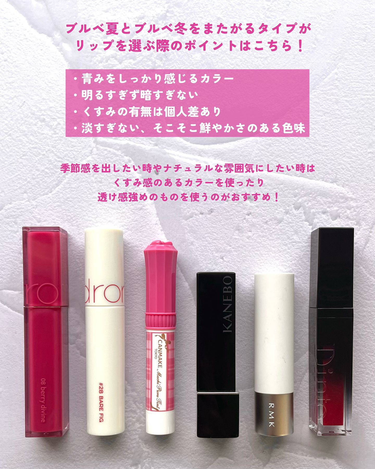 むちぷるティント/キャンメイク/リップティントを使ったクチコミ（2枚目）