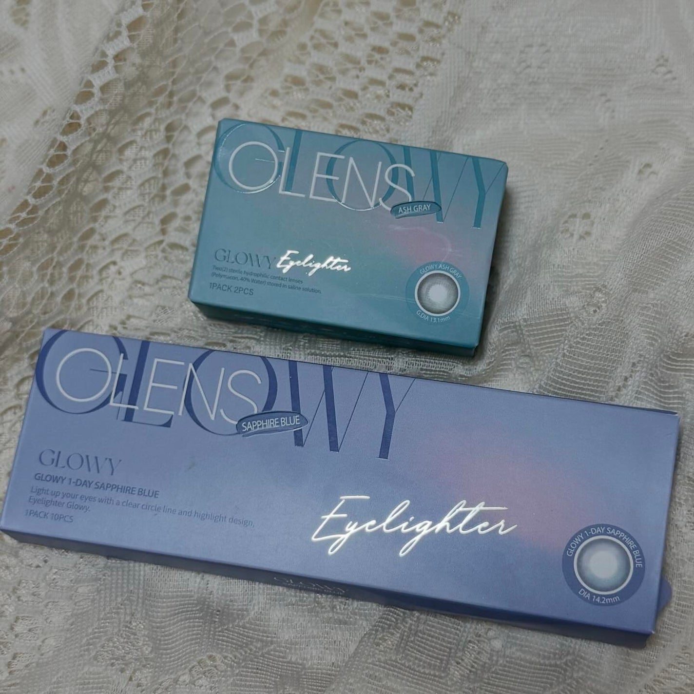 Glowy 1day/OLENS/ワンデー(1DAY)カラコンを使ったクチコミ(4枚目)