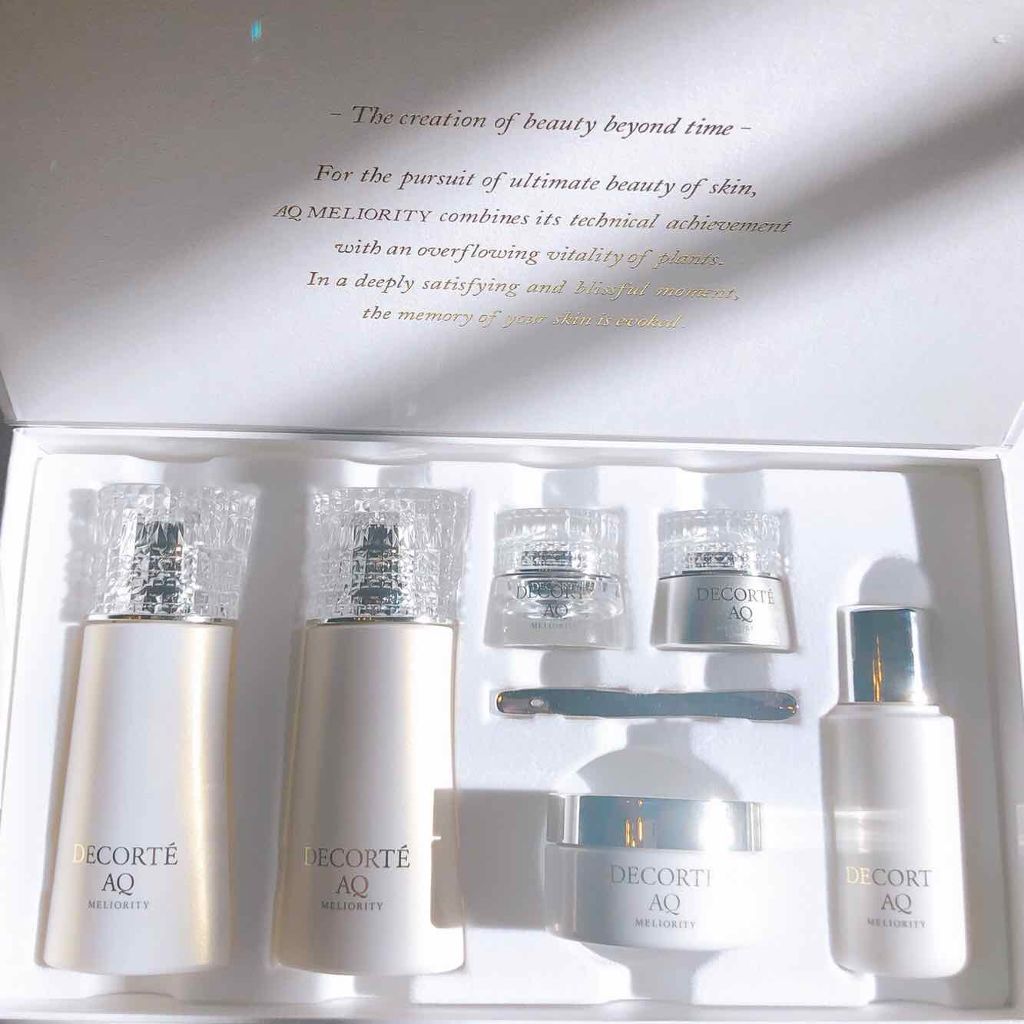 AQ ミリオリティ ラグジュリアス コフレ n/DECORTÉ/スキンケアキットを使ったクチコミ(2枚目)