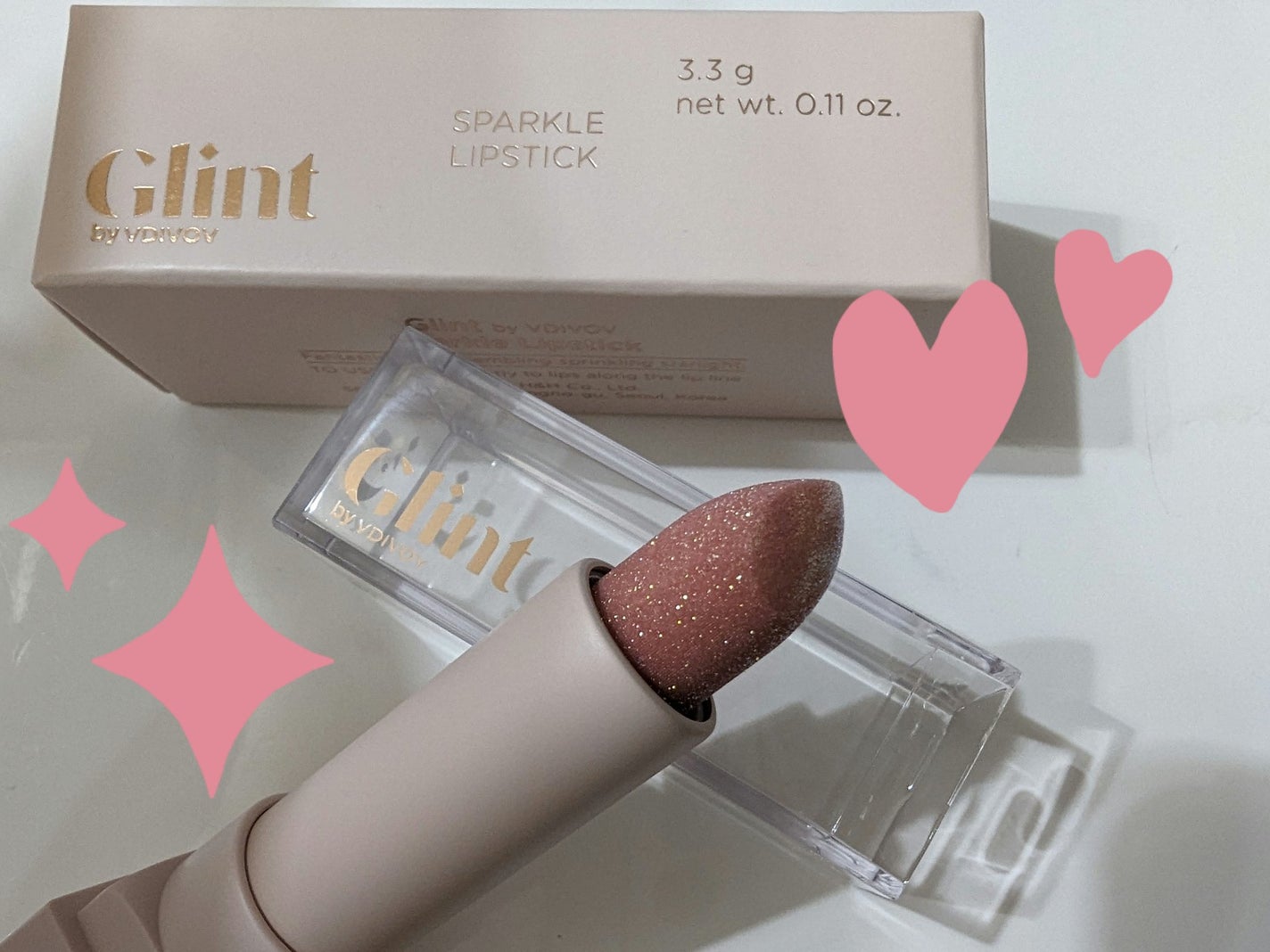 LUNA on LIPS 「GlintbyVDIVOVLIPCERIN 15mlグリント・..」(5枚目)