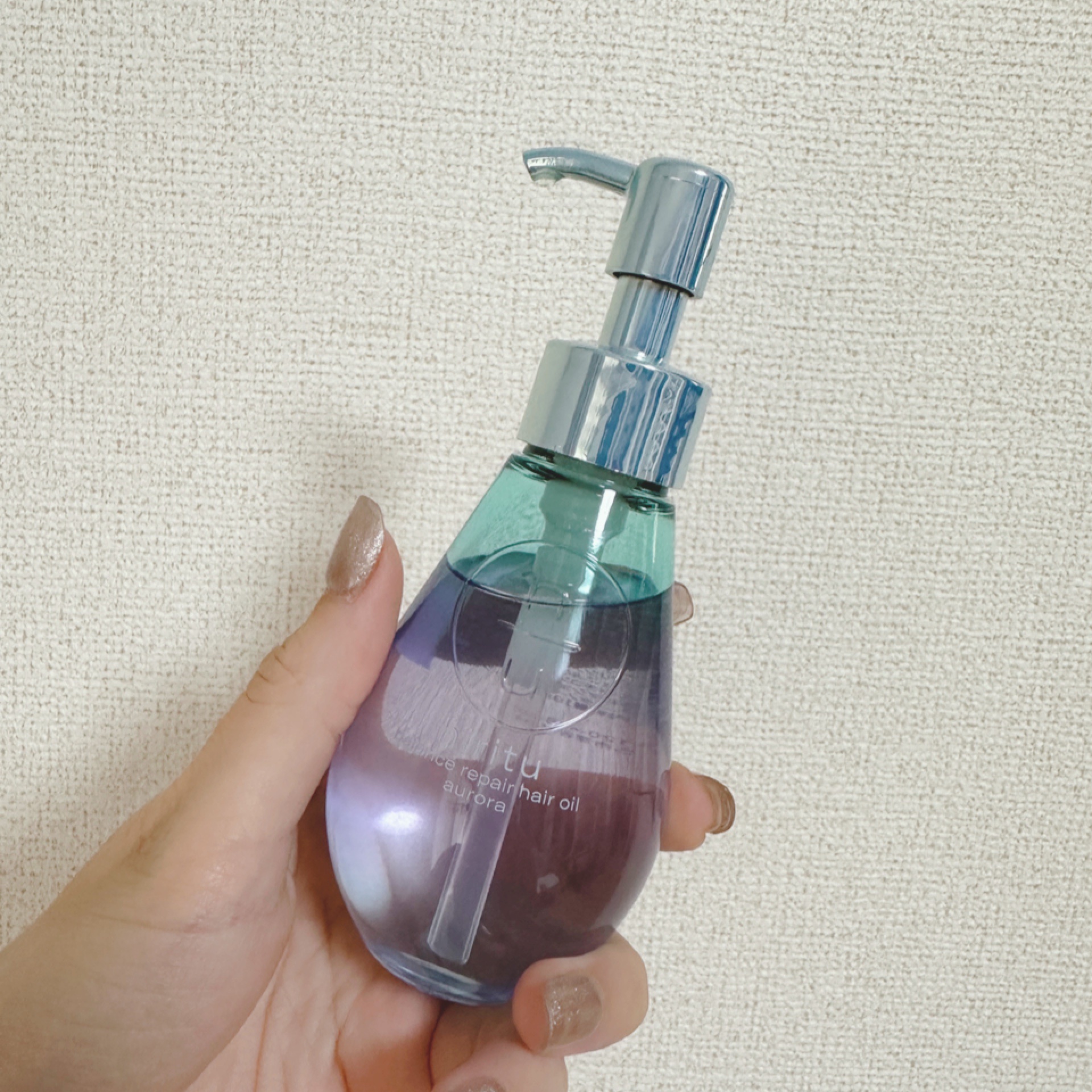 ヒリツ バランスリペアヘアオイル オーロラ/hiritu/ヘアオイルを使ったクチコミ（1枚目）