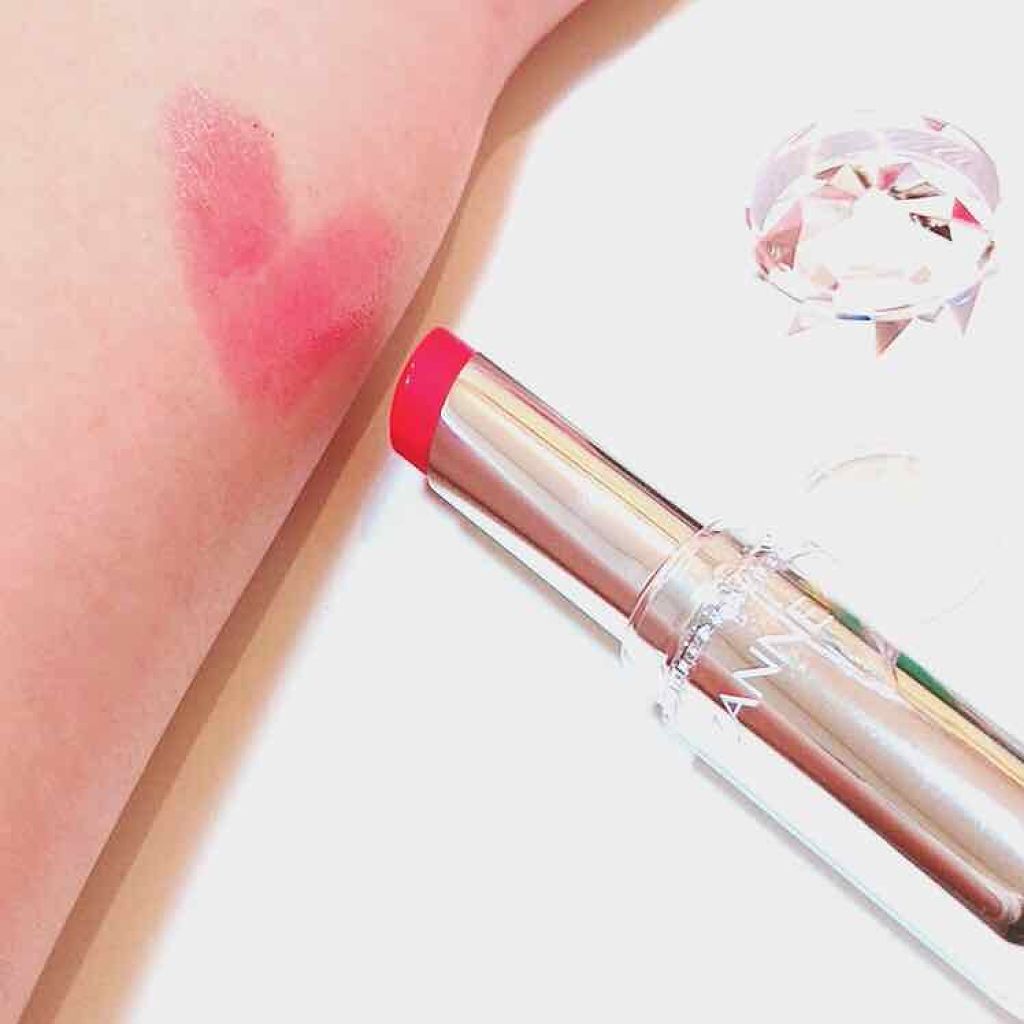 ラスティンググロスリップ/CEZANNE/口紅を使ったクチコミ(2枚目)