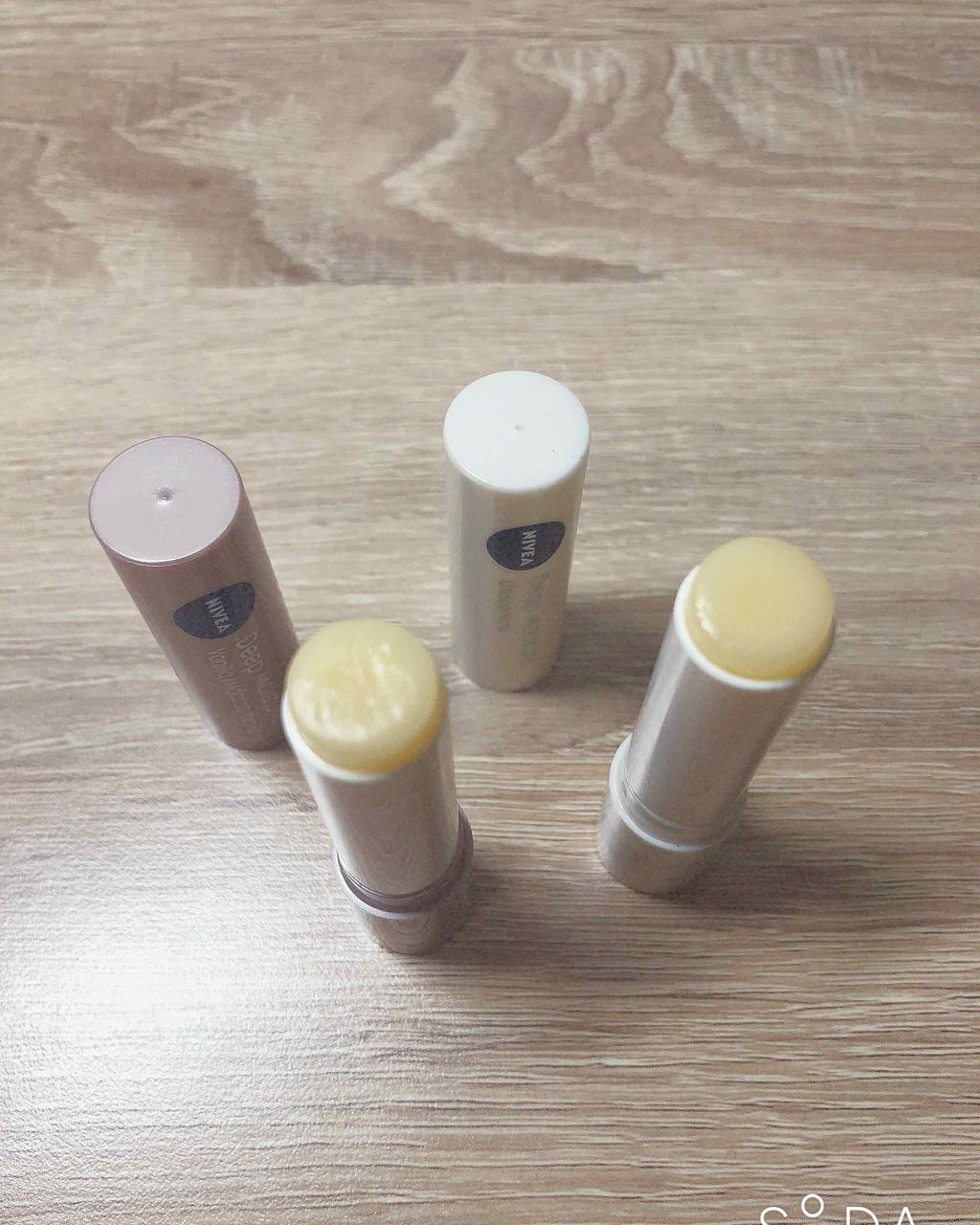 ニベア ディープモイスチャーリップ/ニベア/リップクリームを使ったクチコミ（3枚目）