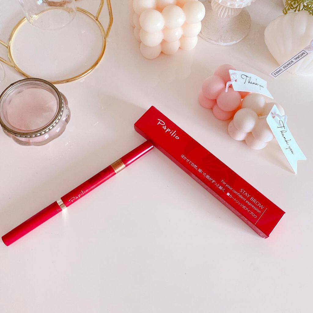 ステイブロウ/Papilio/アイブロウペンシルを使ったクチコミ(3枚目)
