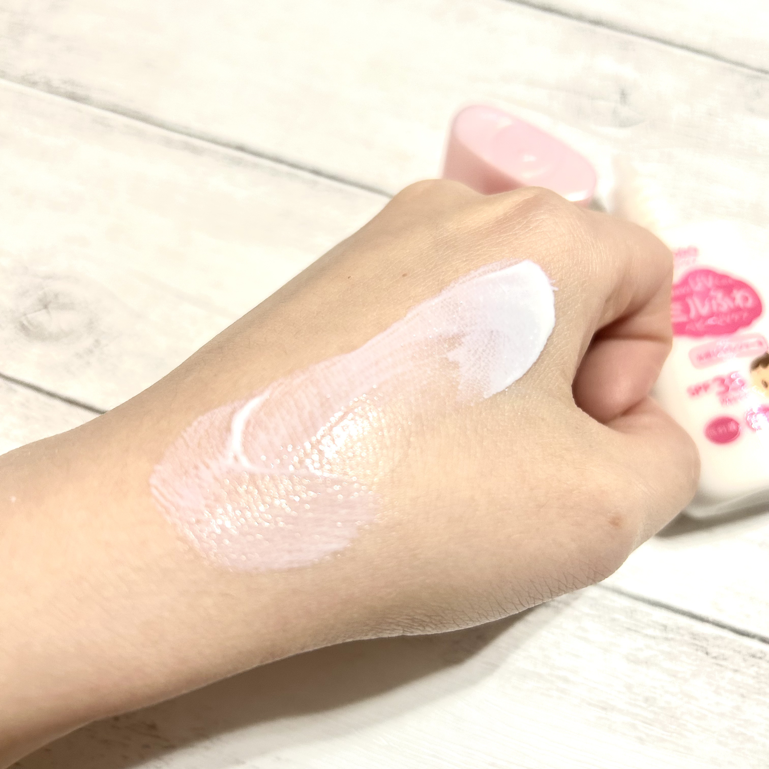 水遊びやレジャー用/ミルふわベビーUVケア/日焼け止めミルクを使ったクチコミ（3枚目）