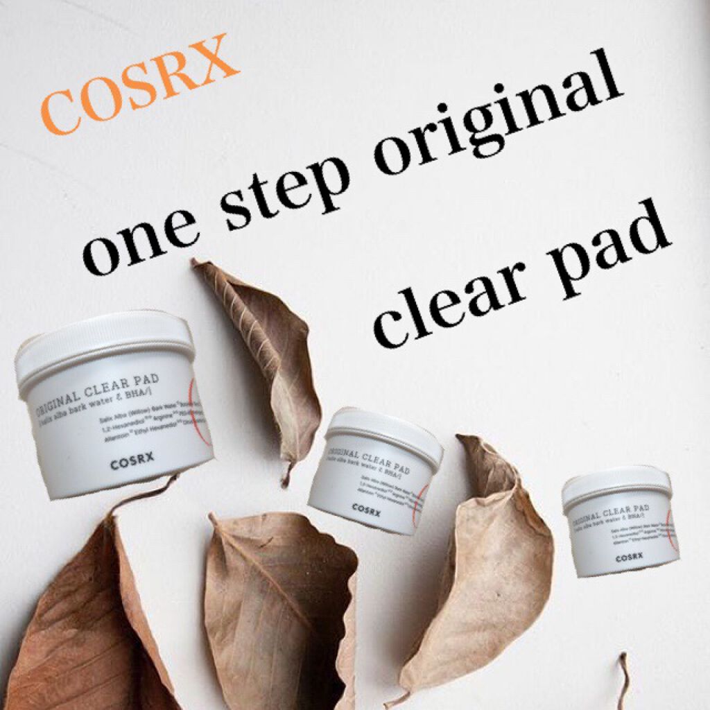 ワンステップオリジナルクリアパッド/COSRX/トナーパッドを使ったクチコミ(1枚目)
