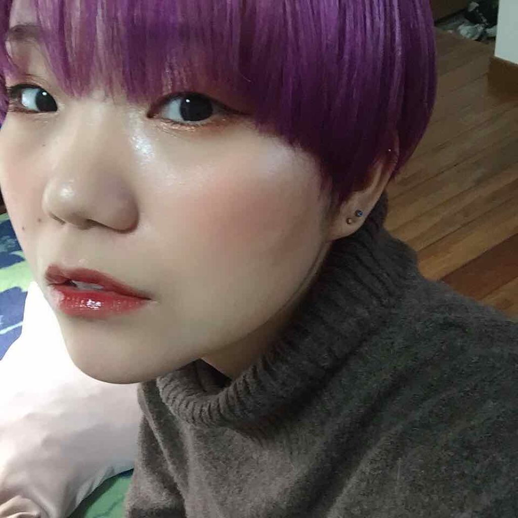 ジューシーラスティングティント/rom&nd/リップティントを使ったクチコミ(3枚目)