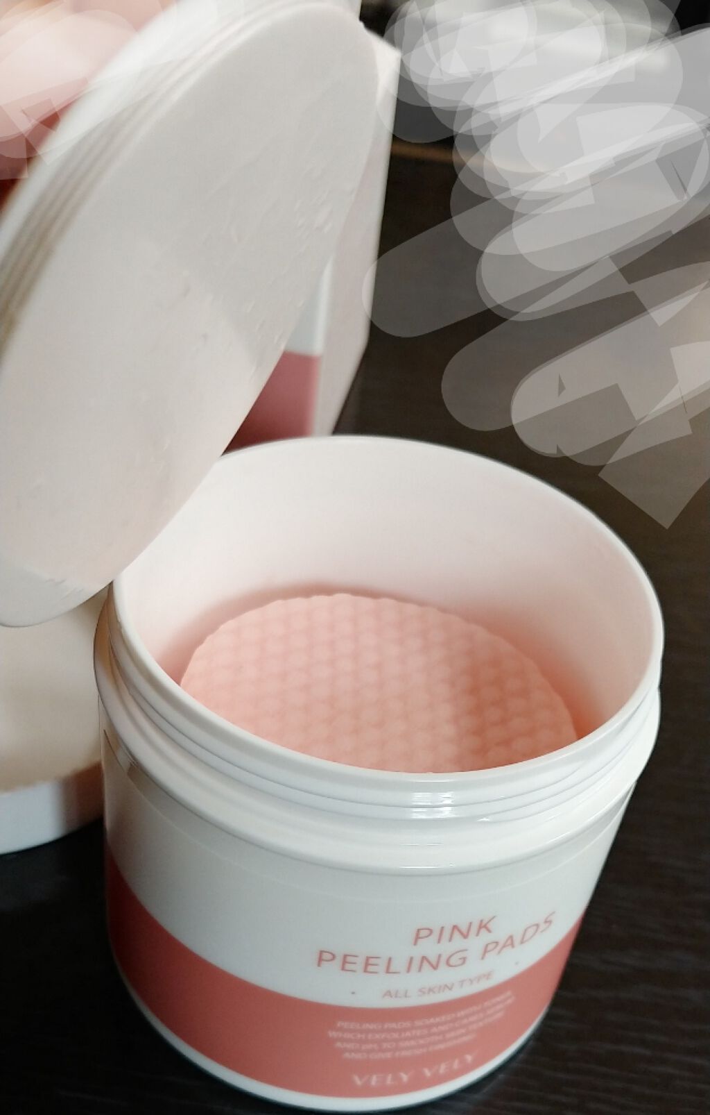 ピンクピーリングパッド/VELY VELY/トナーパッドを使ったクチコミ(2枚目)