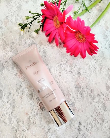 トーンアップUVホワイト/ピュールビオ/日焼け止めクリームを使ったクチコミ(2枚目)