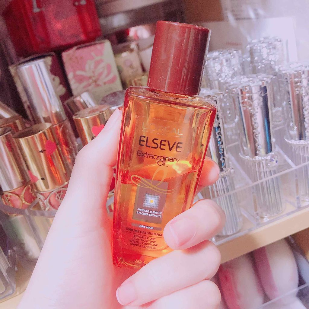 エルセーヴ エクストラオーディナリーオイル エクストラリッチ フィニッシュ 30ml/ロレアル パリ/ヘアオイルを使ったクチコミ（1枚目）