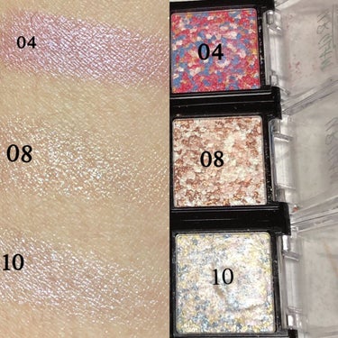 UR GLAM　MARBLE EYESHADOW 02/U R GLAM/シングルアイシャドウを使ったクチコミ（3枚目）