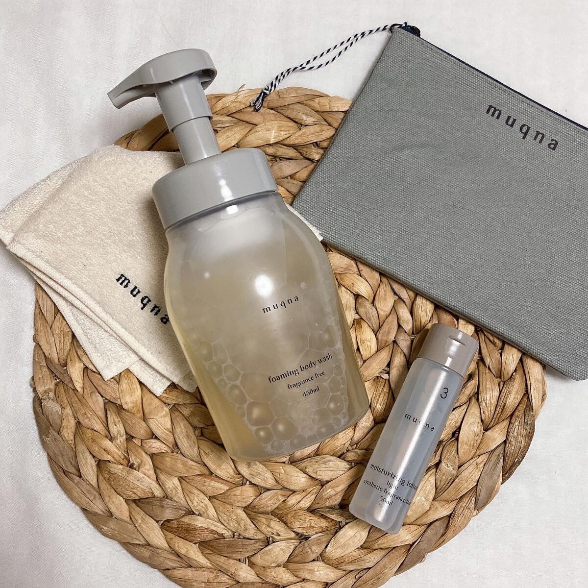 muqna(ムクナ) 泡ボディウォッシュ/東急ハンズ/ボディソープを使ったクチコミ（1枚目）