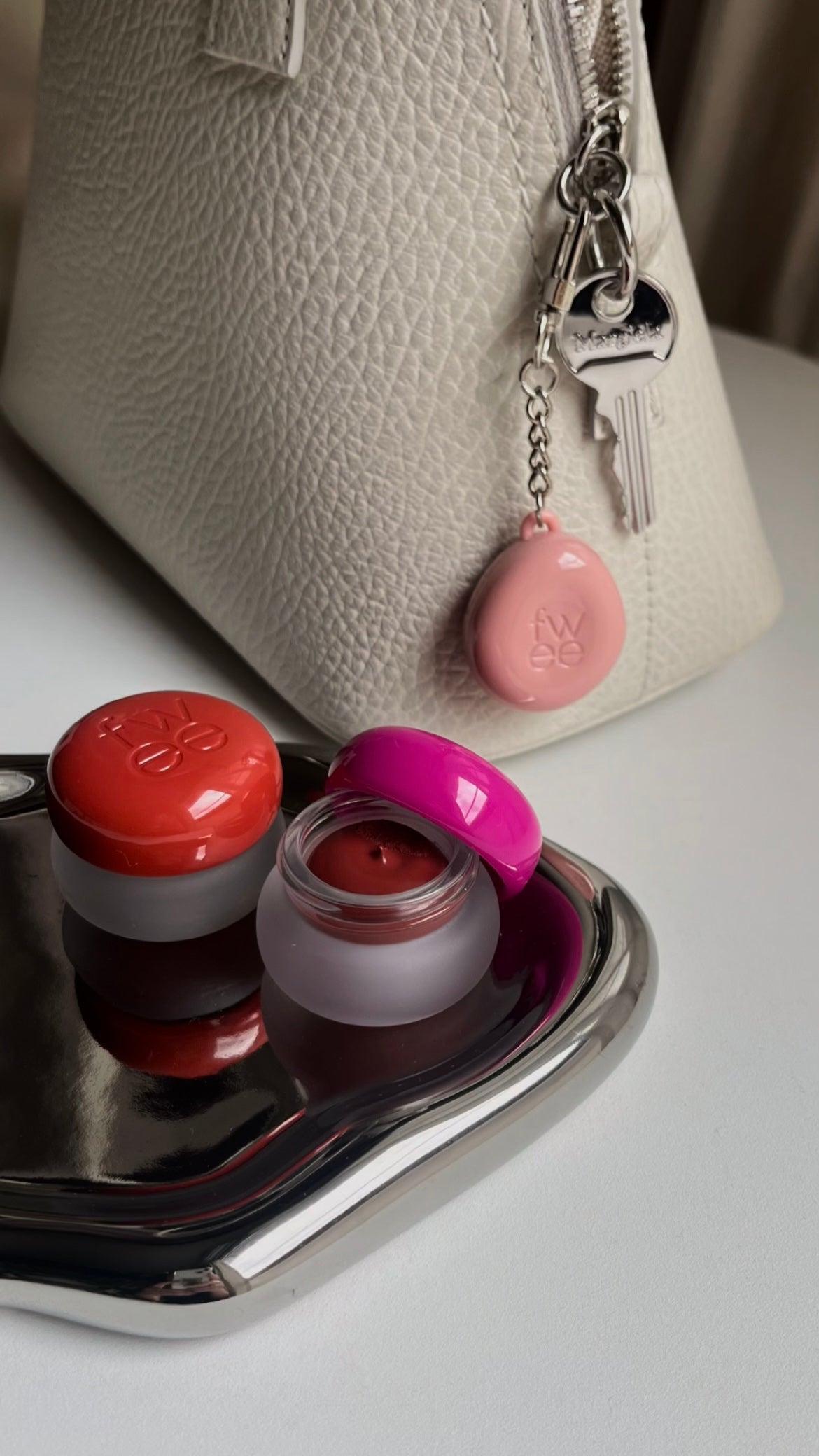 リップアンドチーク ブラーリープリンポット/fwee/口紅を使ったクチコミ(8枚目)