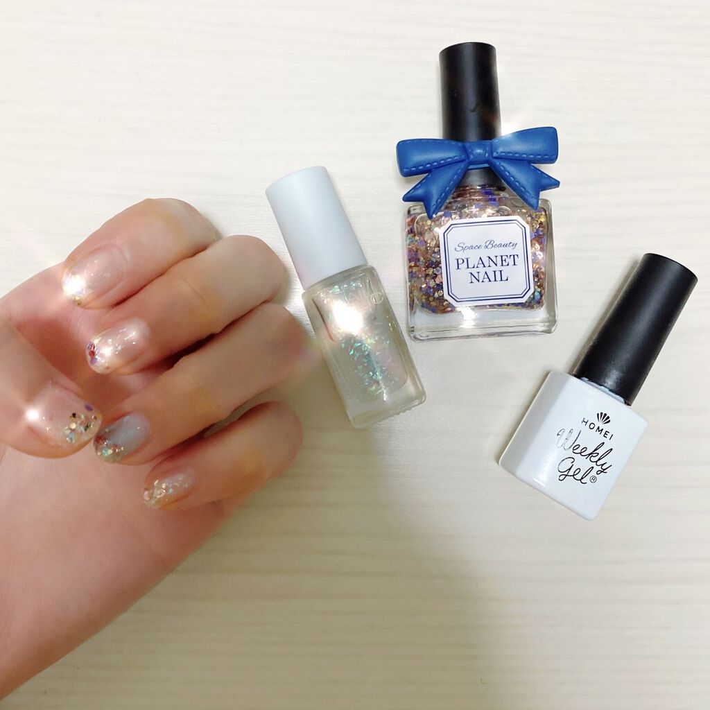 ウィークリージェル/HOMEI/ジェルネイルを使ったクチコミ（2枚目）