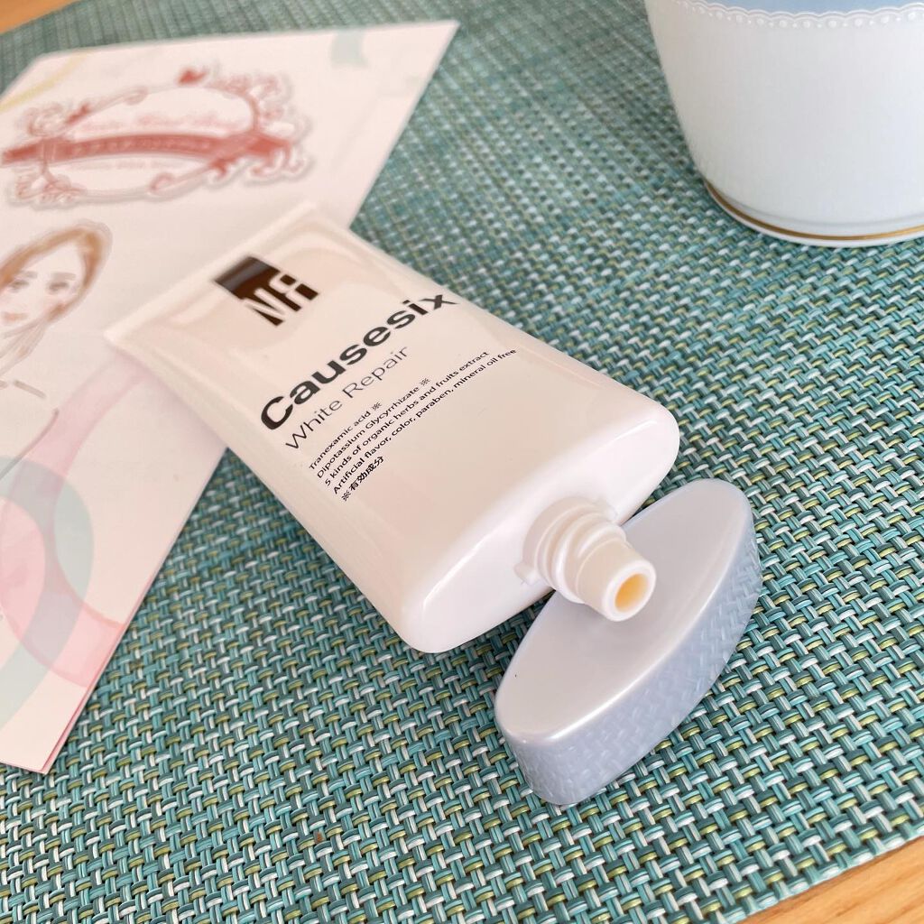 コーズシックス ホワイトリペア/NR SHOP/オールインワン化粧品を使ったクチコミ(6枚目)