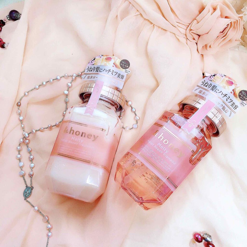 &honey Melty モイストリペア シャンプー1.0／モイストリペア ヘアトリートメント2.0/&honey/市販シャンプーを使ったクチコミ（1枚目）