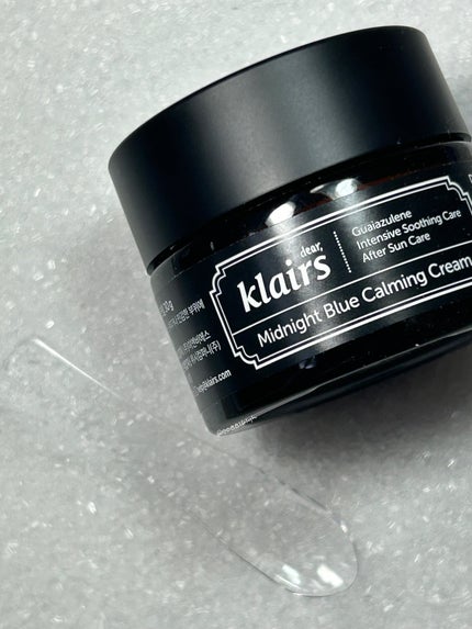 ミッドナイトブルーカーミングクリーム/Klairs/フェイスクリームを使ったクチコミ(5枚目)
