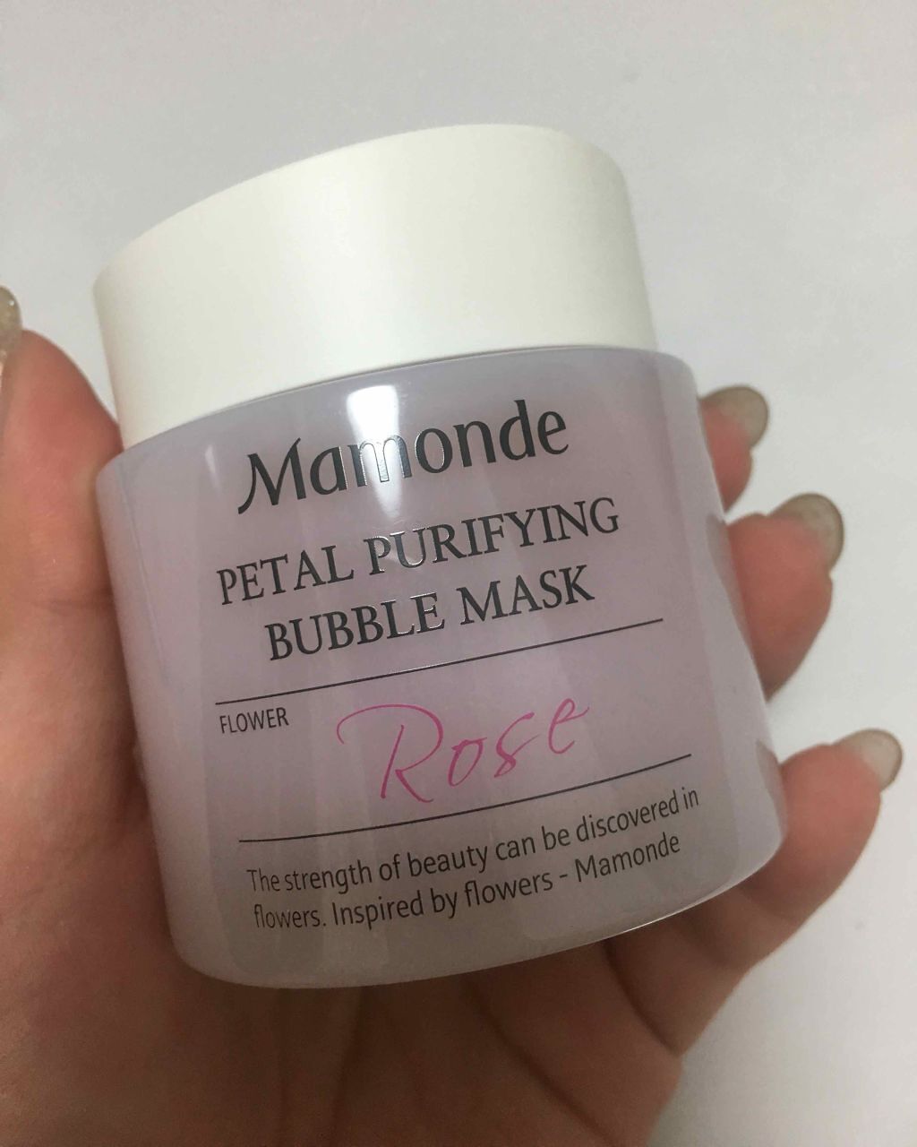 PETAL PURIFYING BUBBLE MASK/Mamonde/洗い流すパック・マスクを使ったクチコミ（1枚目）