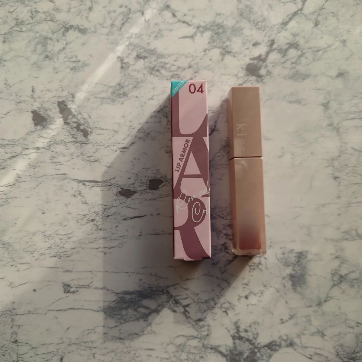 リップアーマーⅩ X04 くちどけフィグ/KiSS/口紅を使ったクチコミ（1枚目）