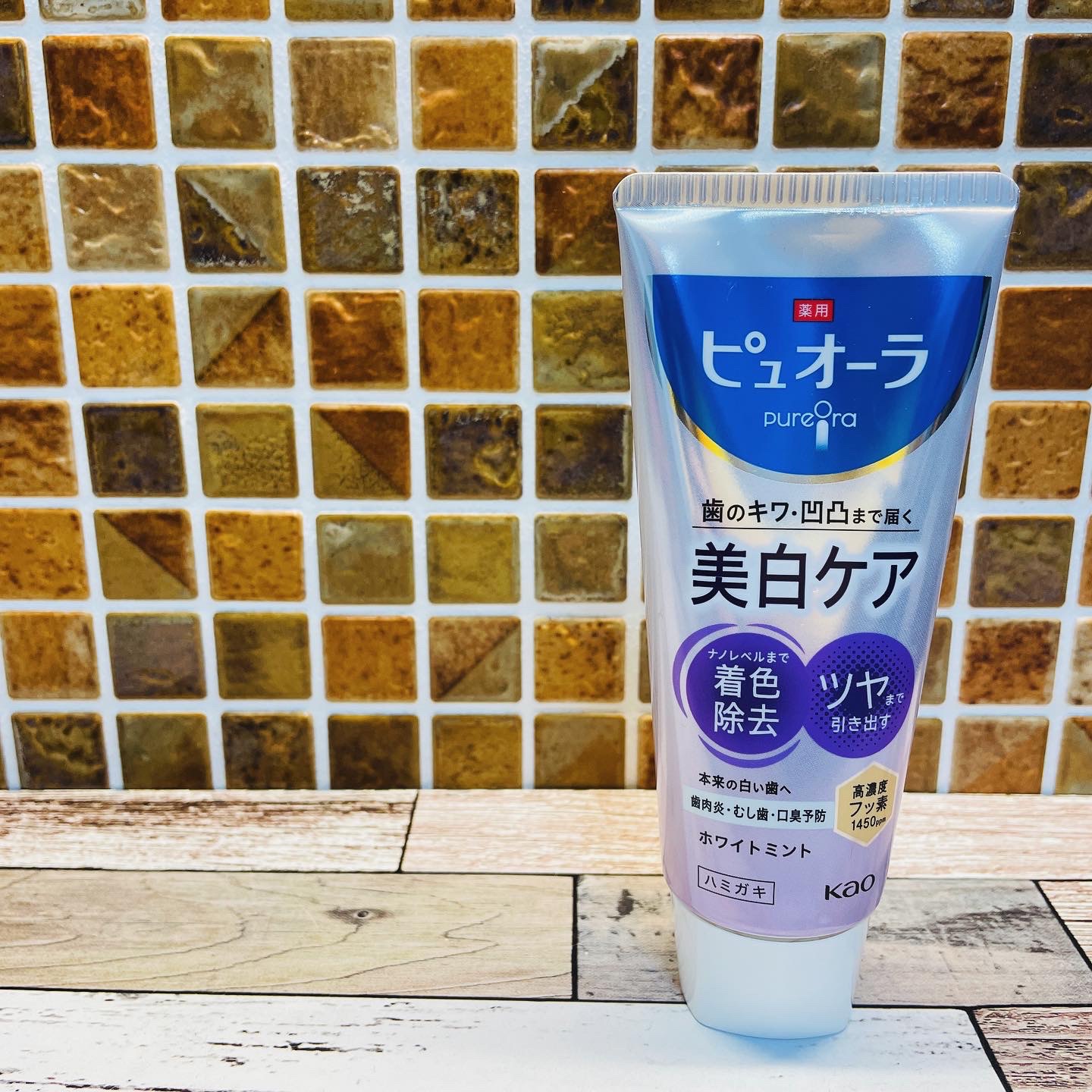 薬用ピュオーラ 美白ケア ハミガキ/ピュオーラ/歯磨き粉を使ったクチコミ（1枚目）