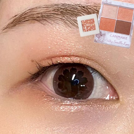 シルキースフレアイズ/キャンメイク/アイシャドウパレットを使ったクチコミ(1枚目)
