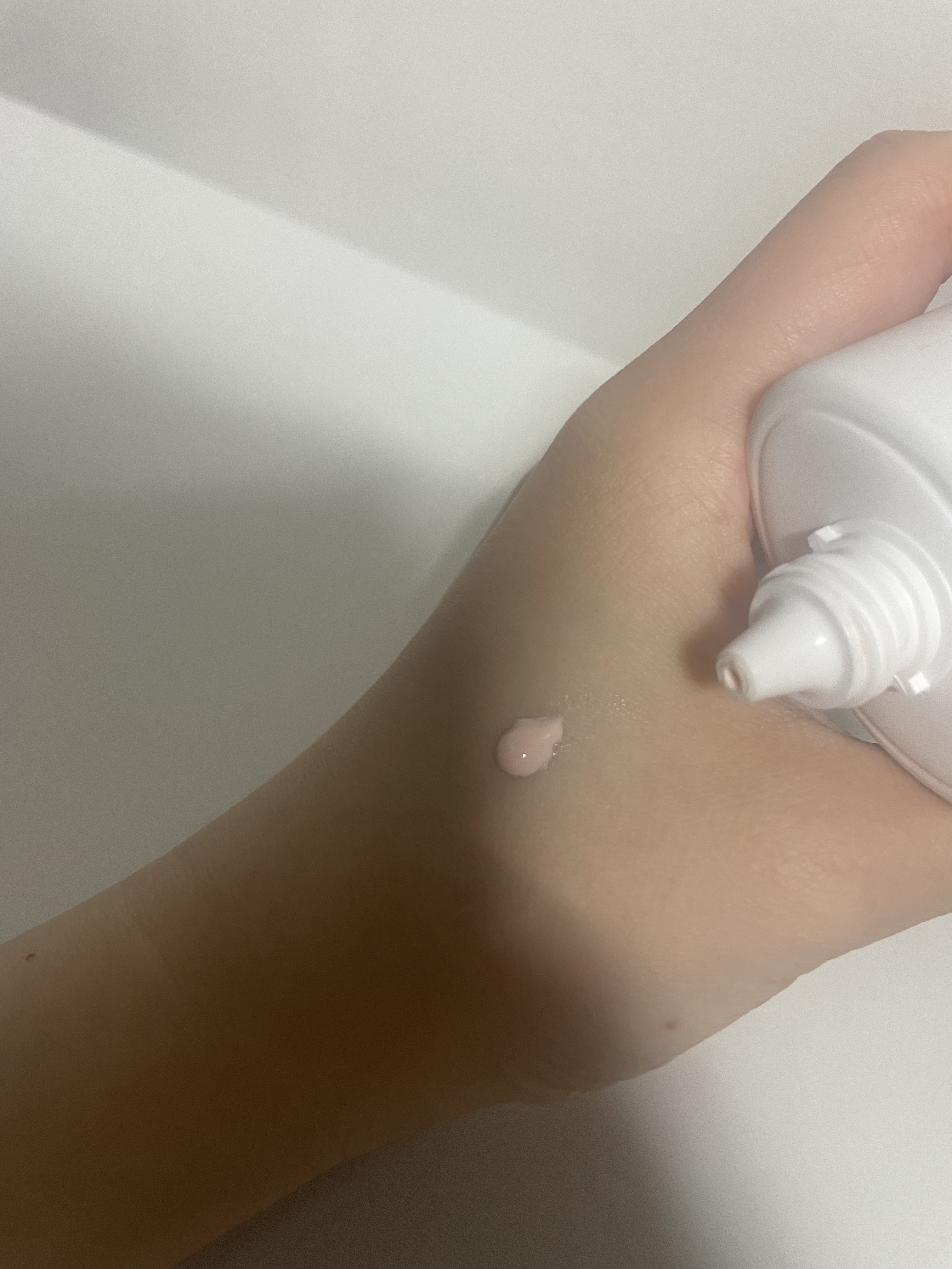 ウォータースプラッシュサンクリーム セラミド 桜エディション（60ml）/espoir/日焼け止めクリームを使ったクチコミ（1枚目）