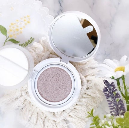 コンプリメントシリーズクッション 紫色(ボラ)/Ameli/クッションファンデーションを使ったクチコミ(6枚目)