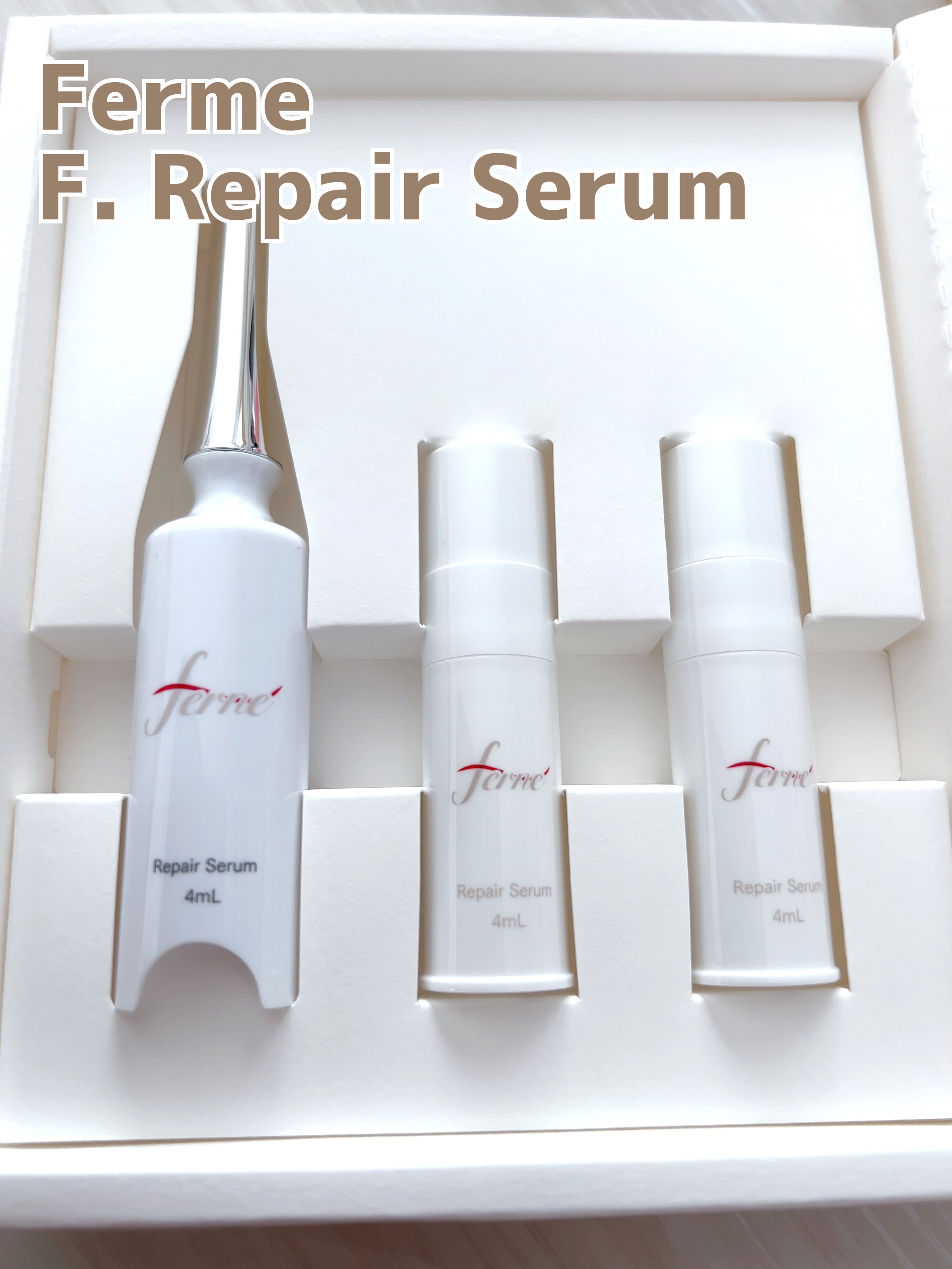 F. Repair Serum/Ferne/美容液を使ったクチコミ（1枚目）