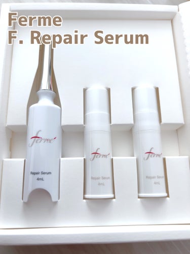 Ferne F. Repair Serumのクチコミ「コエタスのモニターキャンペーンで頂いた
Ferme / F. Repair Serum につい.....」（1枚目）