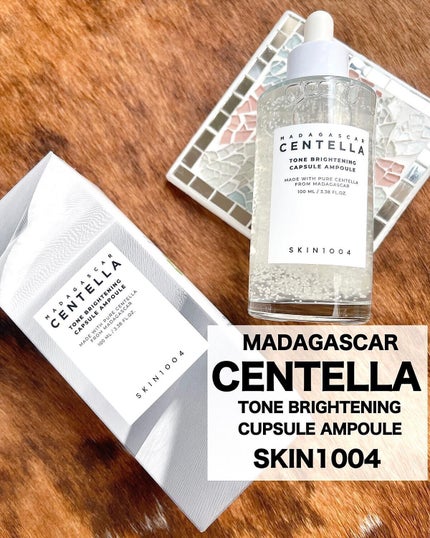 トーンブライトニング カプセルアンプル/SKIN1004/美容液を使ったクチコミ(1枚目)