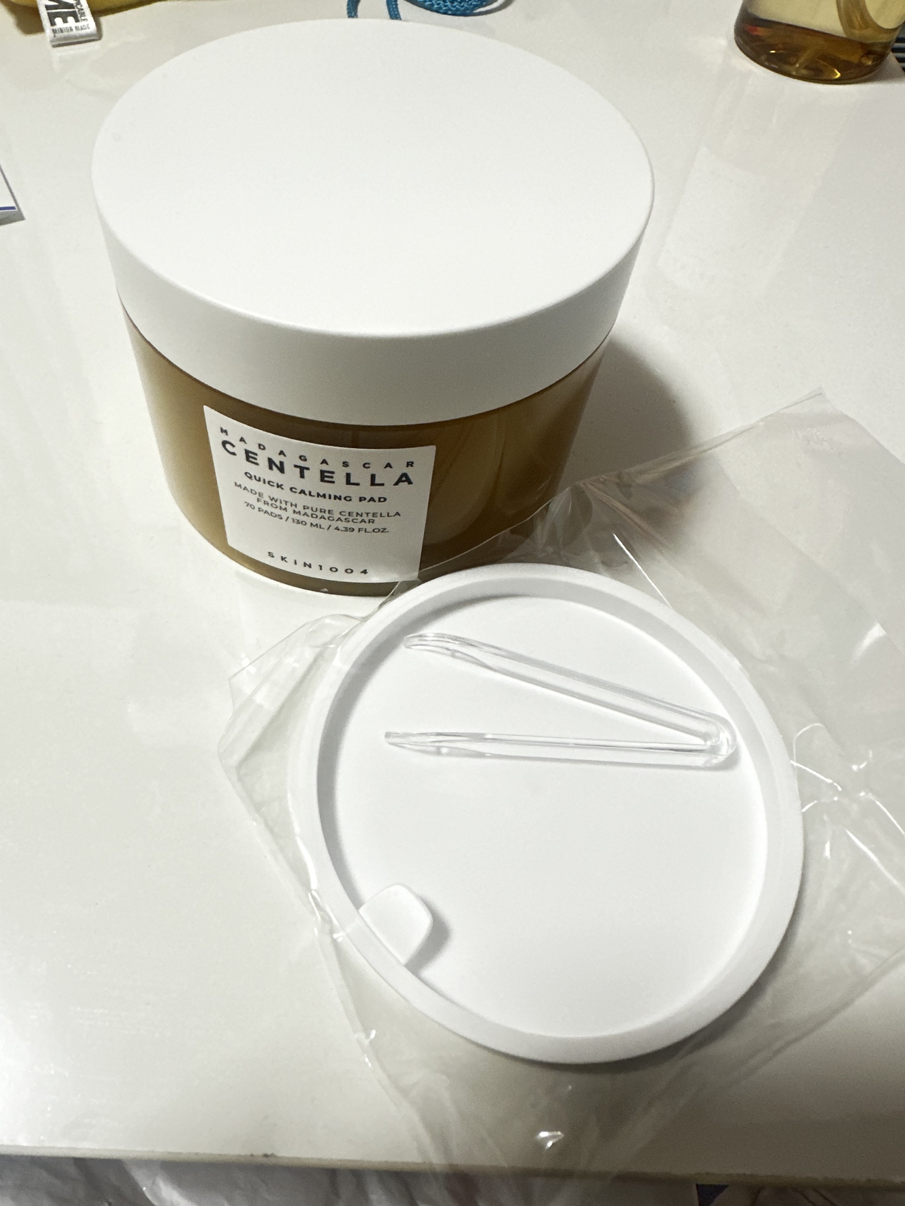 センテラ クイックカーミングパッド/SKIN1004/トナーパッドを使ったクチコミ（1枚目）